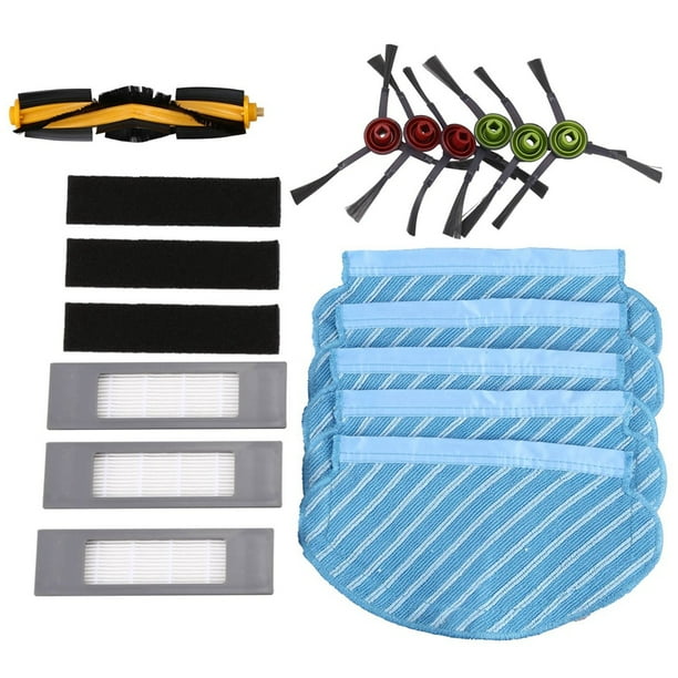Filter Brush Mop Cloth Set For Ecovacs Deebot Ozmo 920 950 Vacuum Cleaner Parts Filter Brush Mop Cloth Set For Ecovacs Deebot Ozmo 920 950 Vacuum Cleaner Parts